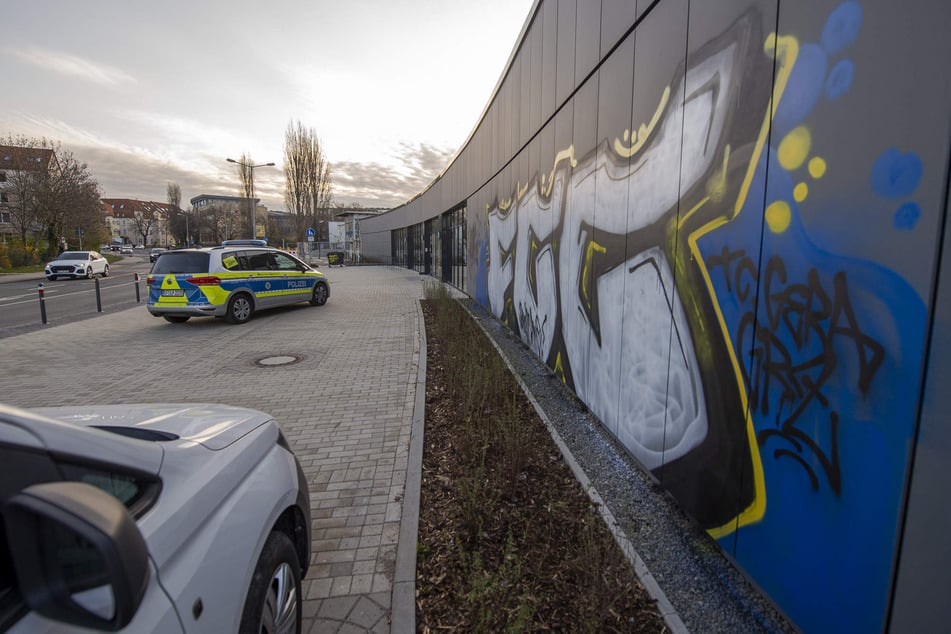 Jena-Fans mit Racheaktion? Sporthalle in Erfurt verunstaltet